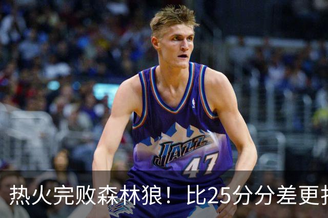 热火完败森林狼！比25分分差更扎心的，是字母哥的打法转变